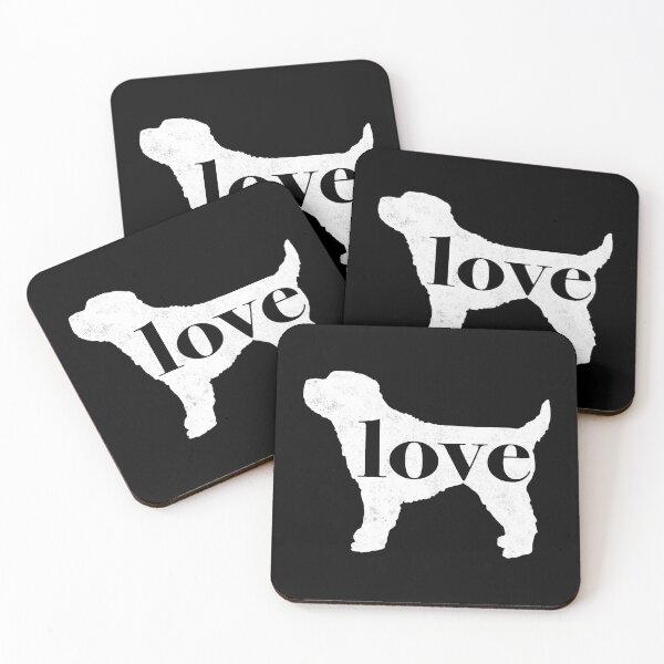 Item preview, Cockapoo Dog Love - A Minimalist Distressed Vintage Style Design for Dog Lovers designed and sold by traciwithani.
