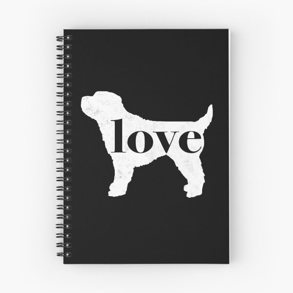 Item preview, Cockapoo Dog Love - A Minimalist Distressed Vintage Style Design for Dog Lovers designed and sold by traciwithani.
