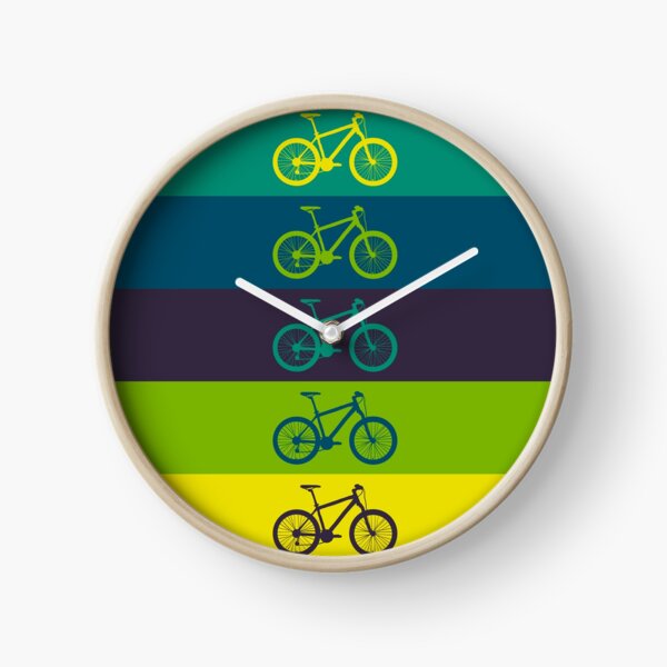 Item preview, flat modern urban, town and city bicycles set. five bicycles In green colors on colorful backgrounds. designed and sold by Vgdesign4.