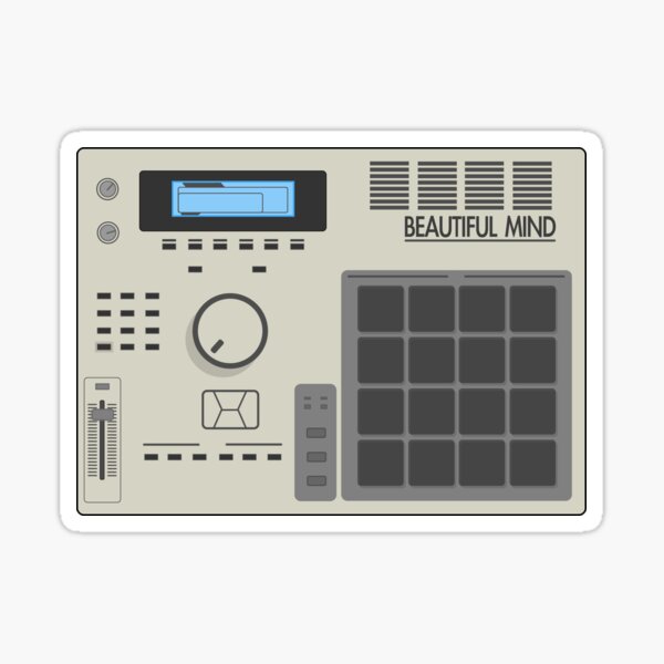 Jon Bellion Beautiful Mind Sound Board Sticker