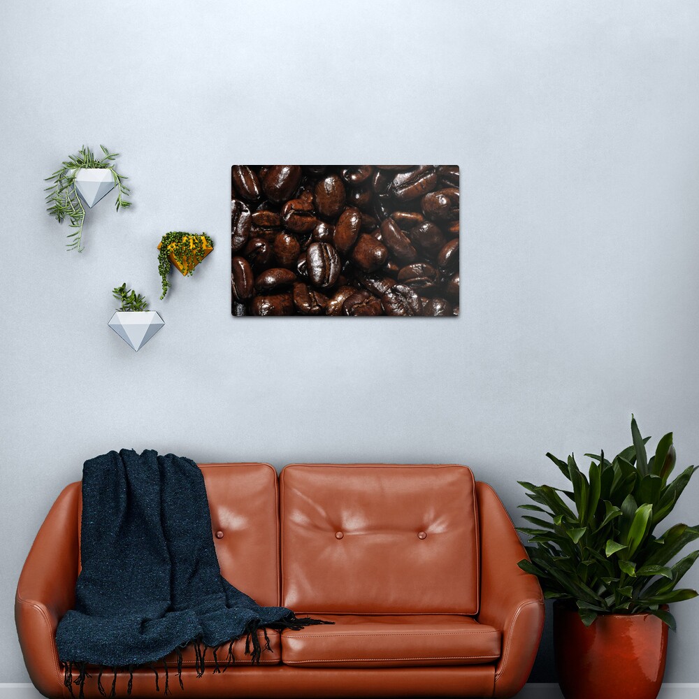 Dark Roast Coffee Metal Print