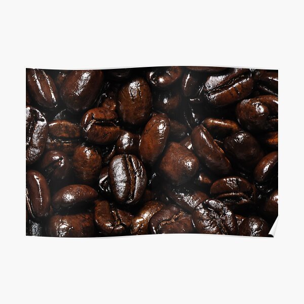 Dark Roast Coffee Poster