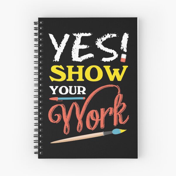 Item preview, State Teacher Testing Show Your Work Gift Design graphic designed and sold by Lisbob.