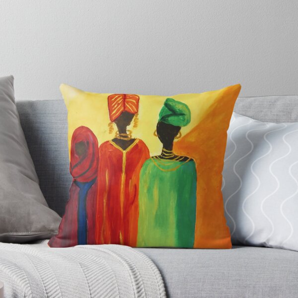 Item preview, Original Artwork Acrylic Painting African Ladies designed and sold by CrazyCraftLady.