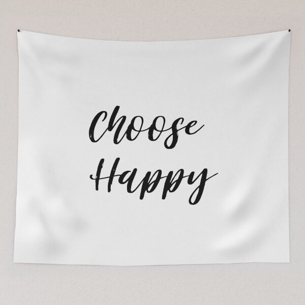 Item preview, Choose Happy designed and sold by Georgiewombat.