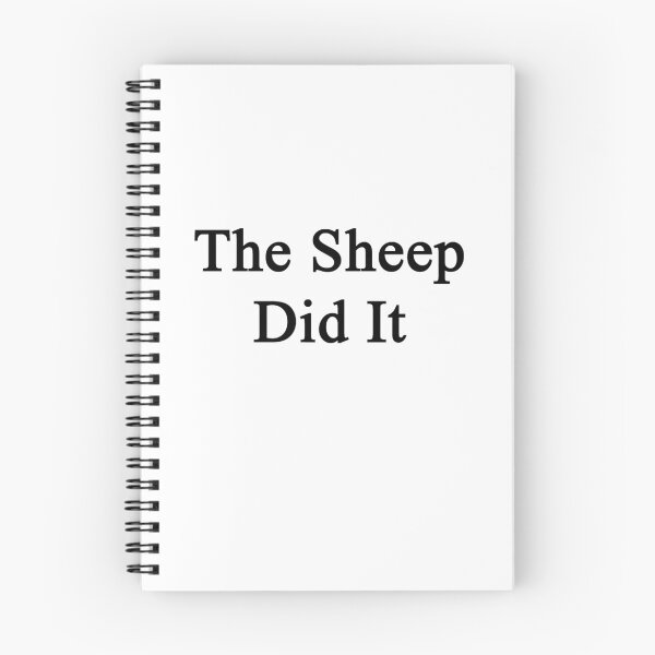 Item preview, The Sheep Did It designed and sold by supernova23.