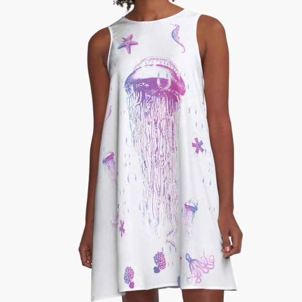 Under the Sea A-Line Dress