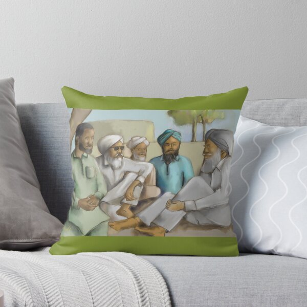 Artikelvorschau, Punjabi-Dorffreunde entworfen und verkauft von Sukhpal Grewal Ethnic Art.