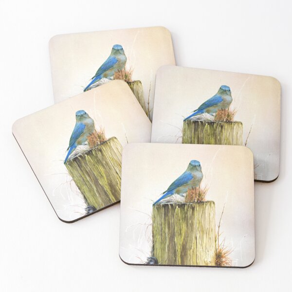 Item preview, Female Eastern Bluebird designed and sold by FineArtography.