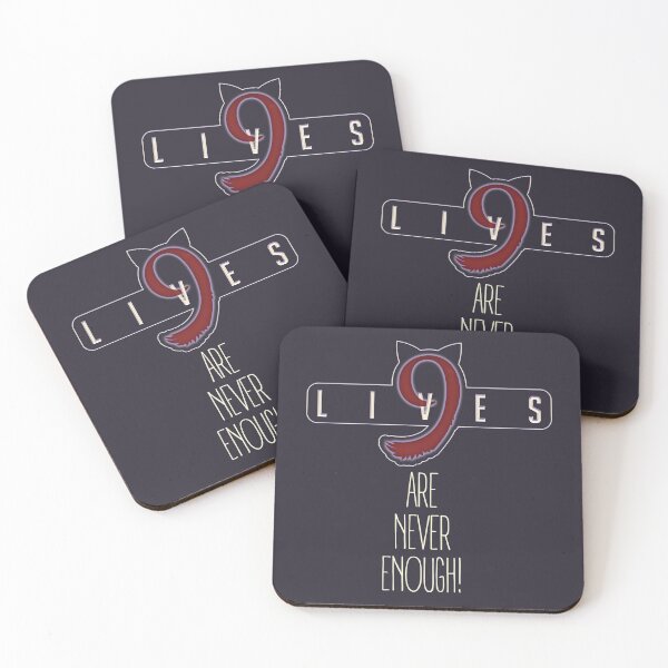 Item preview, 9 Lives Are Never Enough designed and sold by danielliamgill.