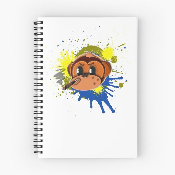 Item preview, cigar smokin' monkey head splat designed and sold by geot.