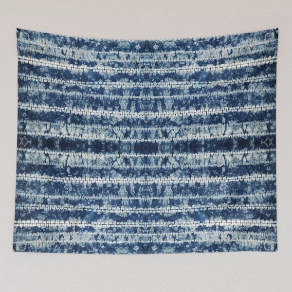 Item preview, Shibori, Indigo, Blue, Tie Dye designed and sold by MojaveLove.