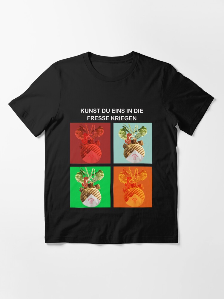 Alternate view of Kebap: Kunst eins in die Fresse Kriegen Essential T-Shirt