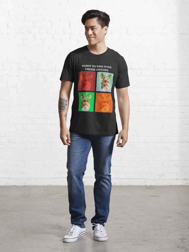 Alternate view of Kebap: Kunst eins in die Fresse Kriegen Essential T-Shirt
