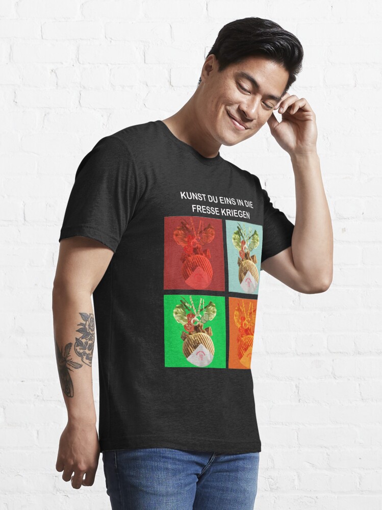 Alternate view of Kebap: Kunst eins in die Fresse Kriegen Essential T-Shirt