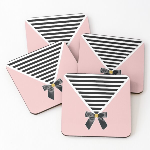 Item preview, The Envelope: Bow + Pink designed and sold by ArtInLifestyle.