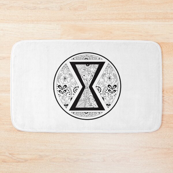 Item preview, Black Widow Mandala Black and White designed and sold by LotusArtStudio.