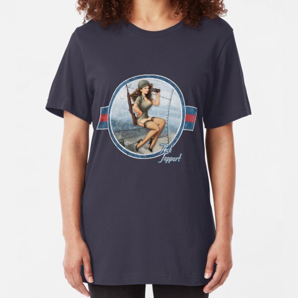 Tech Support Slim Fit T-Shirt