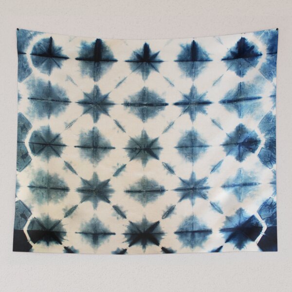 Item preview, Shibori Tie Dye, Indigo designed and sold by MojaveLove.