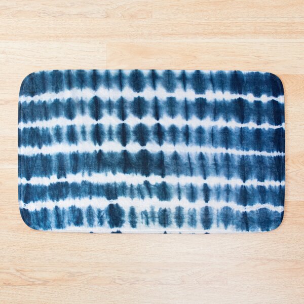 Item preview, Shibori Indigo Stipes designed and sold by MojaveLove.