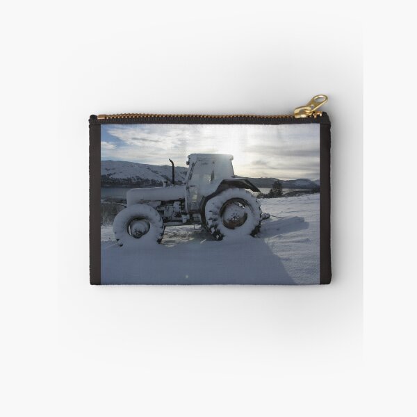 Item preview, Tractor in the snow designed and sold by RONALD MACKENZIE.
