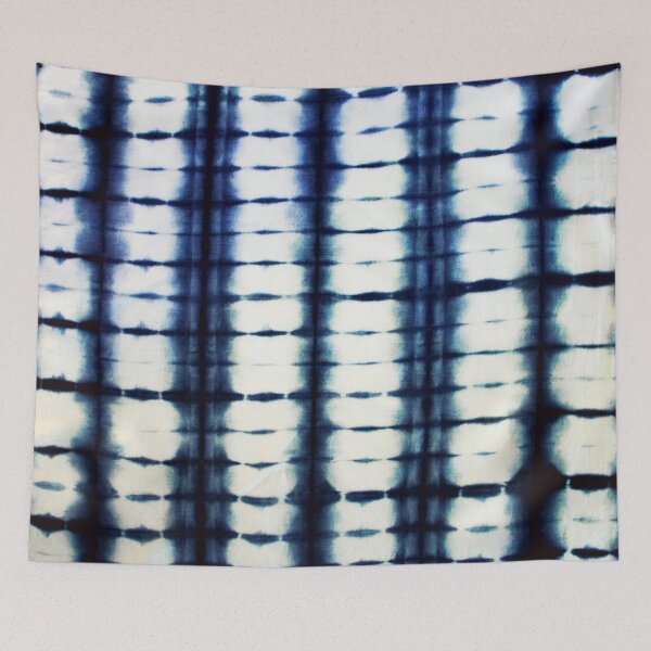 Item preview, Shibori indigo Tie Dye designed and sold by MojaveLove.