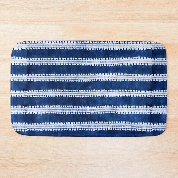 Item preview, Shibori, Indigo, Stripe designed and sold by MojaveLove.