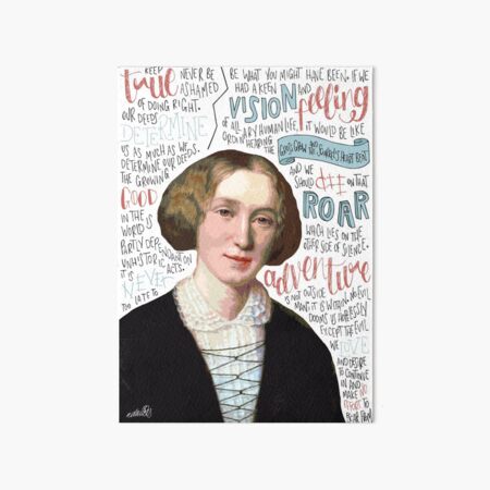 Item preview, George Eliot Artwork designed and sold by Naomillustrates.