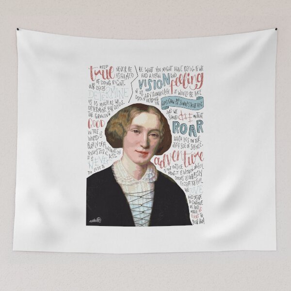 Item preview, George Eliot Artwork designed and sold by Naomillustrates.