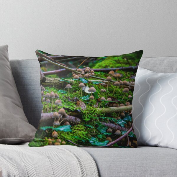 Item preview, Mushrooms on a log designed and sold by Michael Grøndahl.