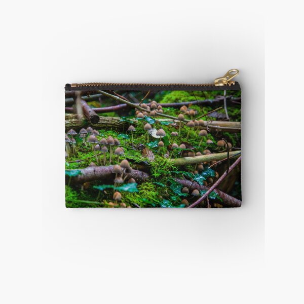 Item preview, Mushrooms on a log designed and sold by Michael Grøndahl.