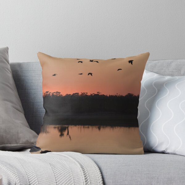 Item preview, Okavango Dawn - Hippos and Skimmers designed and sold by MinkMaguari.