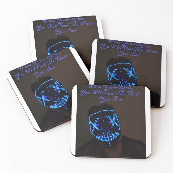 Item preview, When You Are Asleep, You Will Find Me Under Your Bed....... Happy Halloween! designed and sold by Sandra Cockayne.