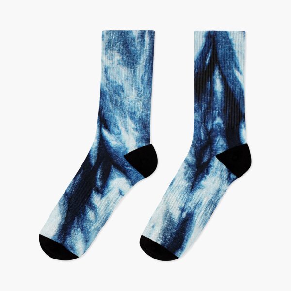 Item preview, Shibori Marbled Indigo designed and sold by MojaveLove.