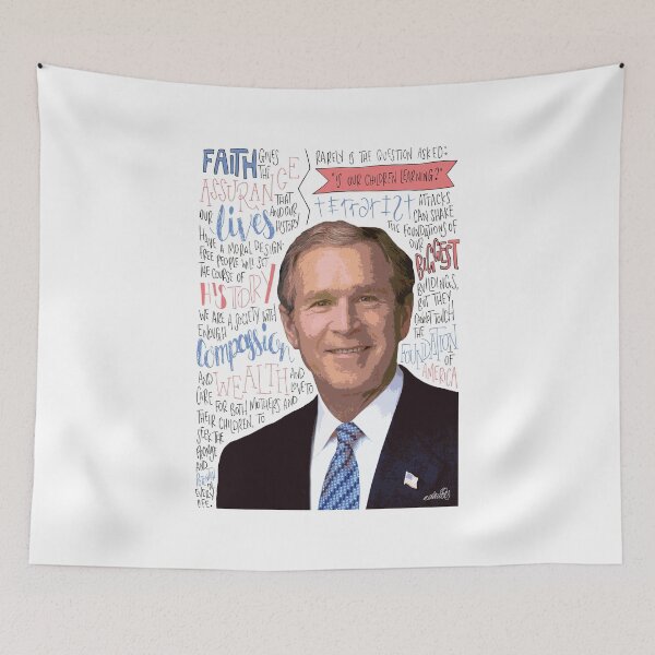 Item preview, George W Bush Merchandise designed and sold by Naomillustrates.