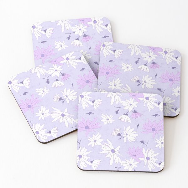 Item preview, Jerusalem artichoke flowers purple-white designed and sold by kobyakov.