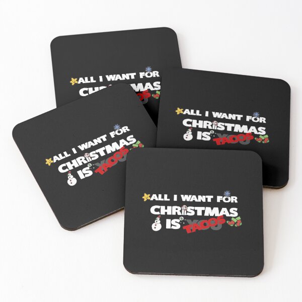 Item preview, All I Want For Christmas Is Tacos designed and sold by KoolMoDee.