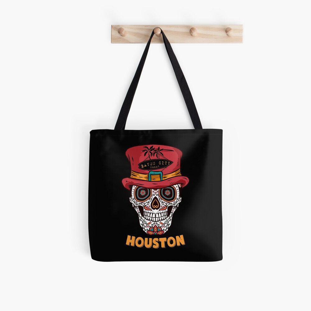 Houston Sugar Skull Bayou City Poster for Sale by KoolMoDee