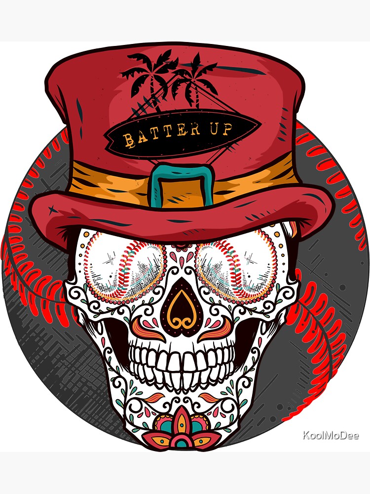 Sugar Skull Baseball 