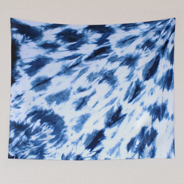 Item preview, Shibori Indigo, Marbled, Tiedye designed and sold by MojaveLove.