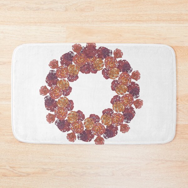 Item preview, Rosey Rose Wreath, Pink designed and sold by ANoelleJay.