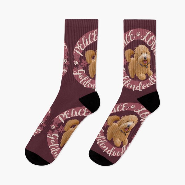 Item preview, Peace, Love, Goldendoodles designed and sold by EdifyEra.