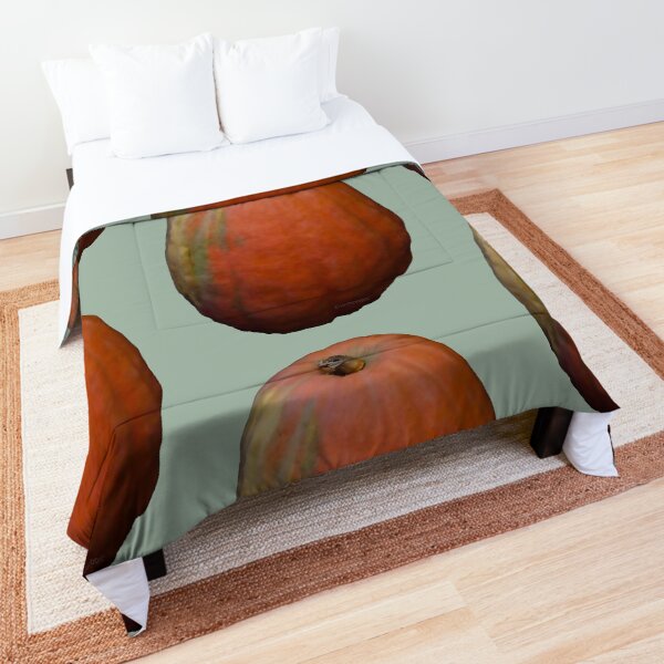Pumpkin Pumpkin Pink And Green Comforter