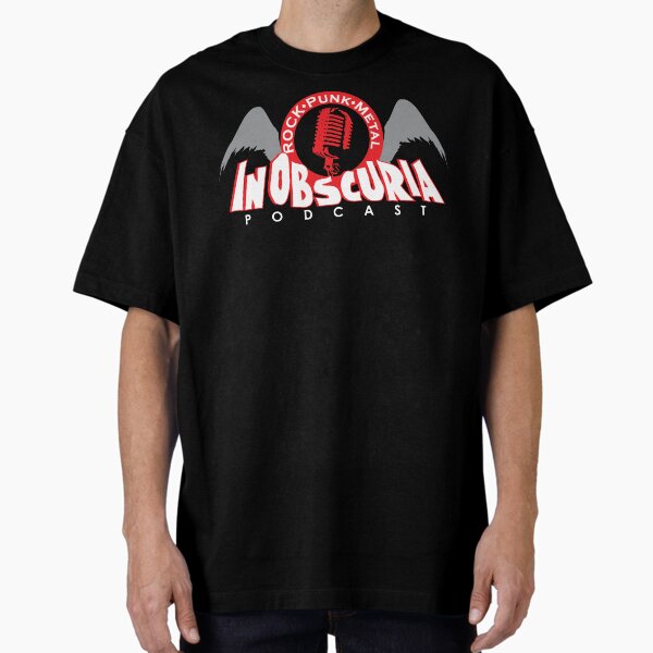 Large Mic Logo Oversized T-Shirt