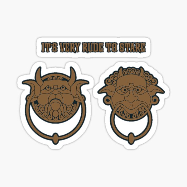 Labyrinth Knockers Stickers for Sale | Redbubble