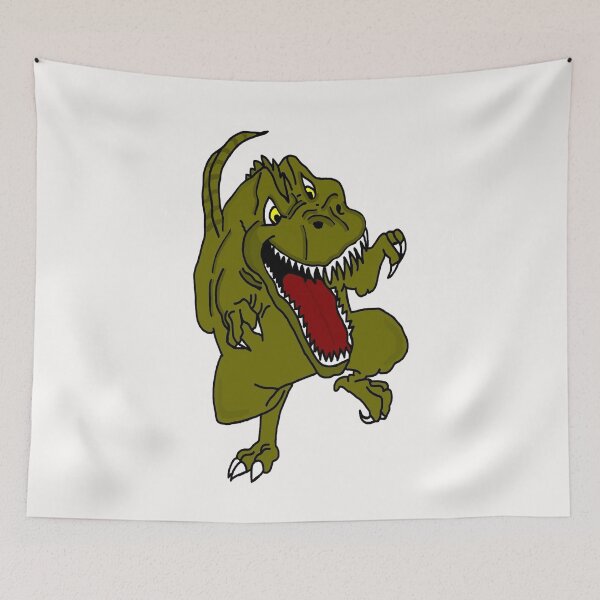Item preview, Cartoon Angry Dinosaur designed and sold by imphavok.