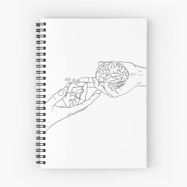Item preview, Hands heart brain designed and sold by carries-anatomy.