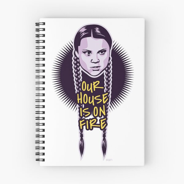 Item preview, Greta Thunberg - Our House Is On Fire designed and sold by A3Nbrand.