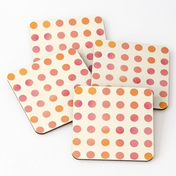 Item preview, Peachy dots designed and sold by curlibird.