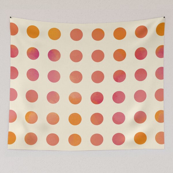 Item preview, Peachy dots designed and sold by curlibird.